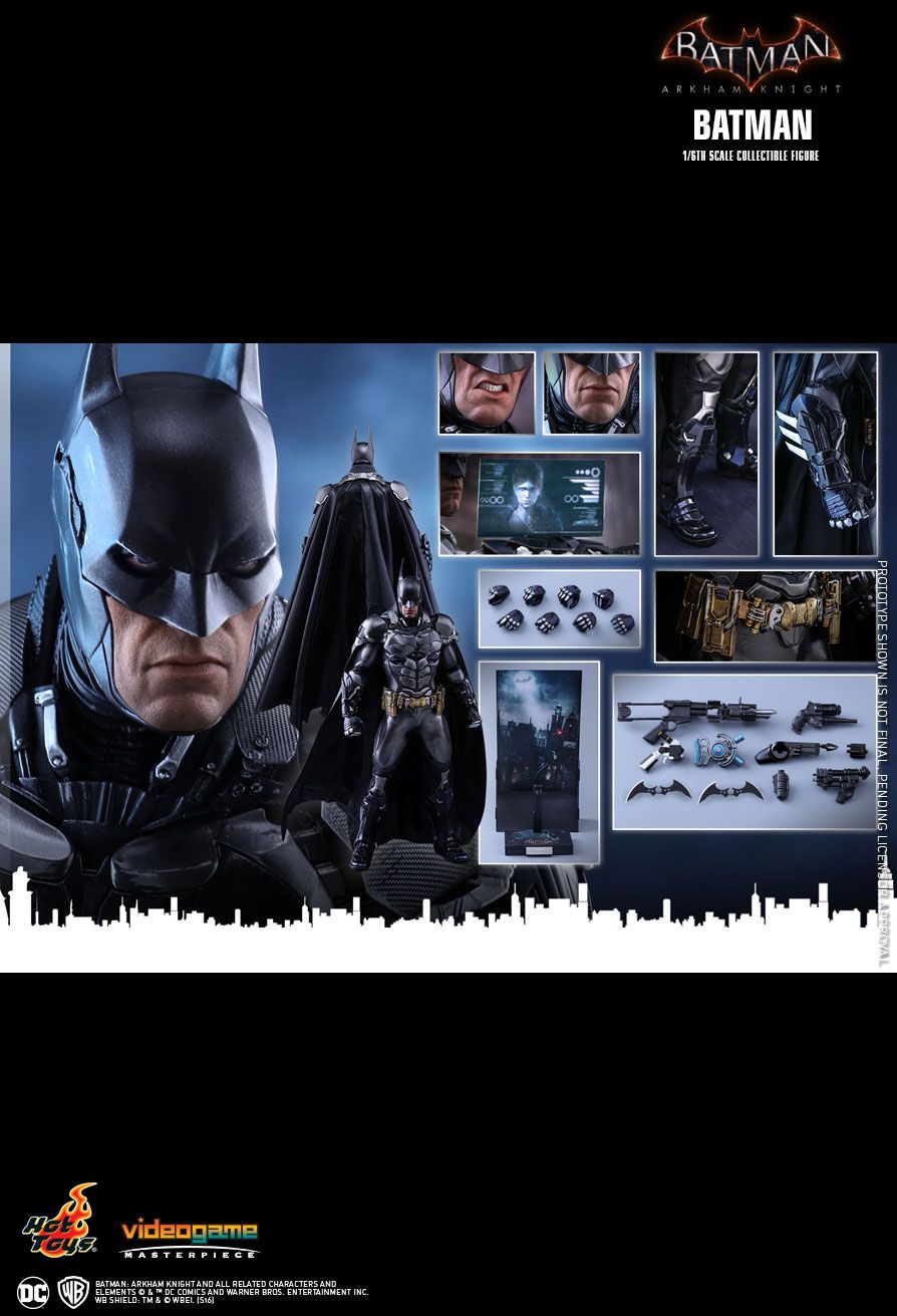 Batman - Arkham Knight  Sixth Scale Figure by Hot Toys  Video Game Masterpiece Series 